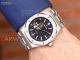 Perfect Replica Audemars Piguet Royal Oak Rose Gold Case Black Face 41mm Watch 26518ST.OO.1220ST (5)_th.jpg